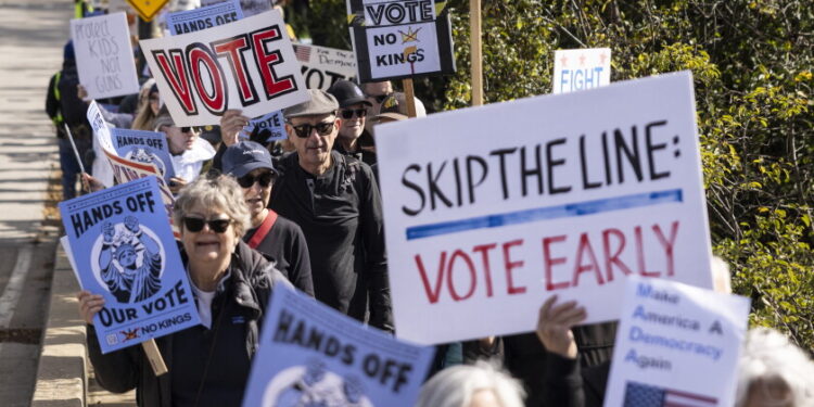 Early voting numbers ominous for republicans 2026