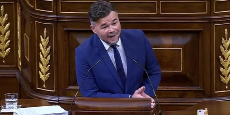 Erc confirma a rufián como cabeza de lista y cierra la puerta al frente amplio 2026