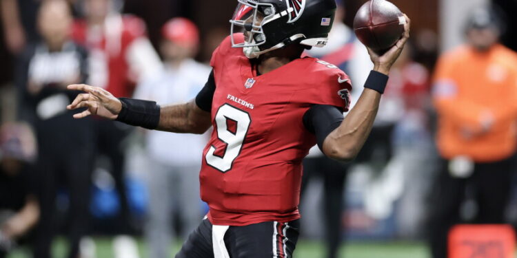 Falcons coach: qb michael penix in line to start vs. Bears 2026