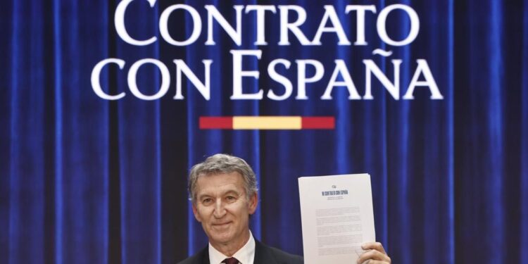 Feijóo confirma negociaciones con vox para buscar una mayoría en el senado que les permita controlar el constitucional 2026 - justicia - iustitia. Bg Feijóo confirma negociaciones con vox para buscar una mayoría en el senado que les permita controlar el constitucional 2026
