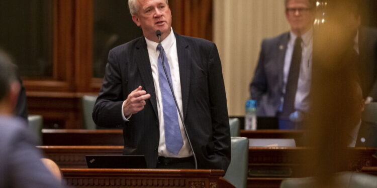 Former illinois house gop leader jim durkin crosses party line to endorse gov. Jb pritzker over darren bailey 2026