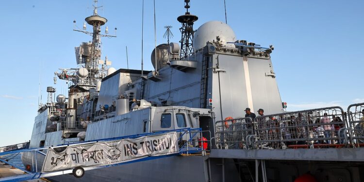 Fragata ‘trishul’ esteve em lisboa para mostrar face mais moderna da marinha indiana 2026 - justiça - iustitia. Bg Fragata ‘trishul’ esteve em lisboa para mostrar face mais moderna da marinha indiana 2026