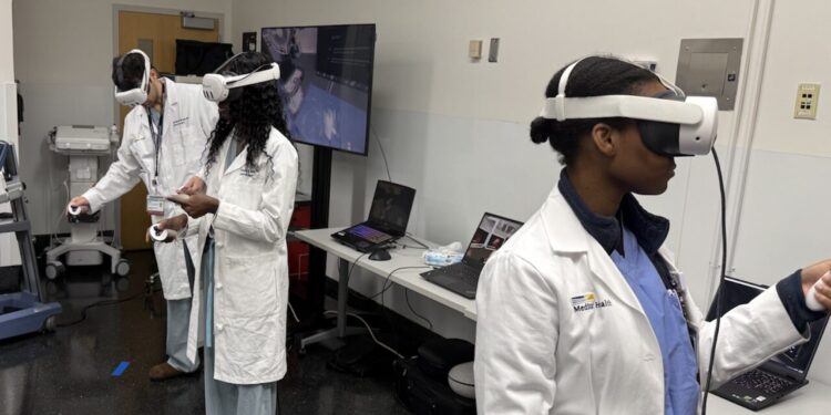 Georgetown’s surgeons of tomorrow get extra procedure reps in virtual reality 2026