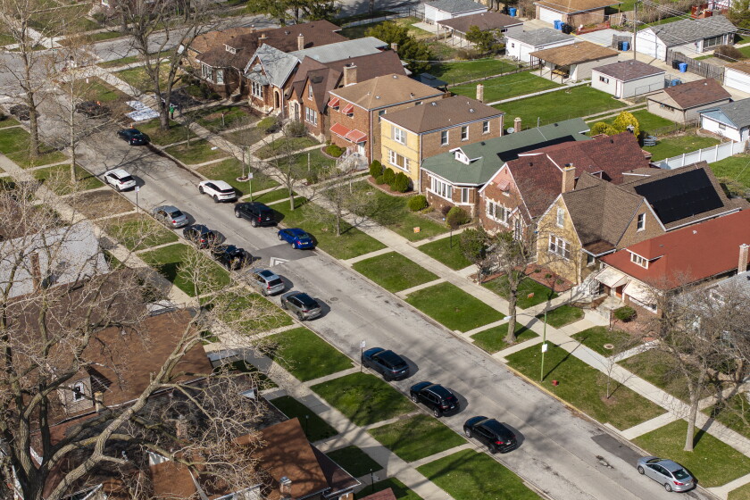 Housing counseling services are a public investment — not favors 2026 - justice Rows of homes near the 8600 block of south vernon avenue in chatham