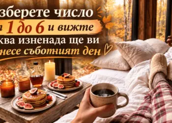 Изберете число от 1 до 6 и вижте каква изненада ще ви донесе съботният ден 2026
