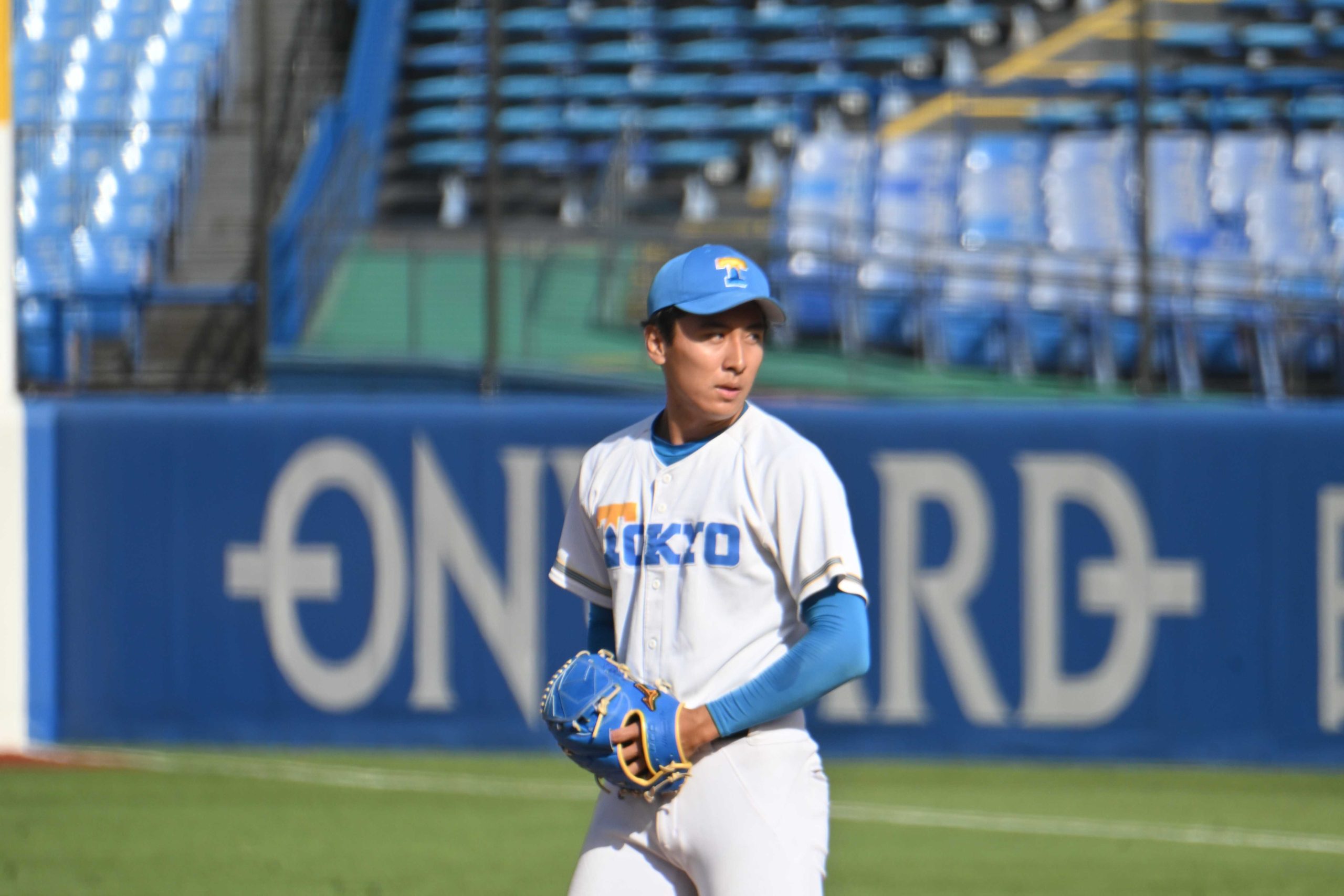 【東京六大学野球】早大1回戦 早大先発・安田に3安打完封負け 2026 - 正義 早大1回戦 早大先発 安田に3安打完封負け 【東京六大学野球】早大1回戦 早大先発・安田に3安打完封負け 2026 jing ni3 2026 32 早大1回戦 早大先発 安田に3安打完封負け 硬式野球部(東京六大学野球)は10月3日、早大との1回戦を戦い、0-6で敗れた。序盤からリードを許すと、5回には1イニング6与四死球で自滅し追加点を献上。打線も早大先発・安田の前に散発3安打と封じられ、完封負けとなった。(<span... Iustitia. Bg 【東京六大学野球】早大1回戦 早大先発・安田に3安打完封負け 2026 2026-10-25 00:00:09 正義 早大1回戦 早大先発 安田に3安打完封負け