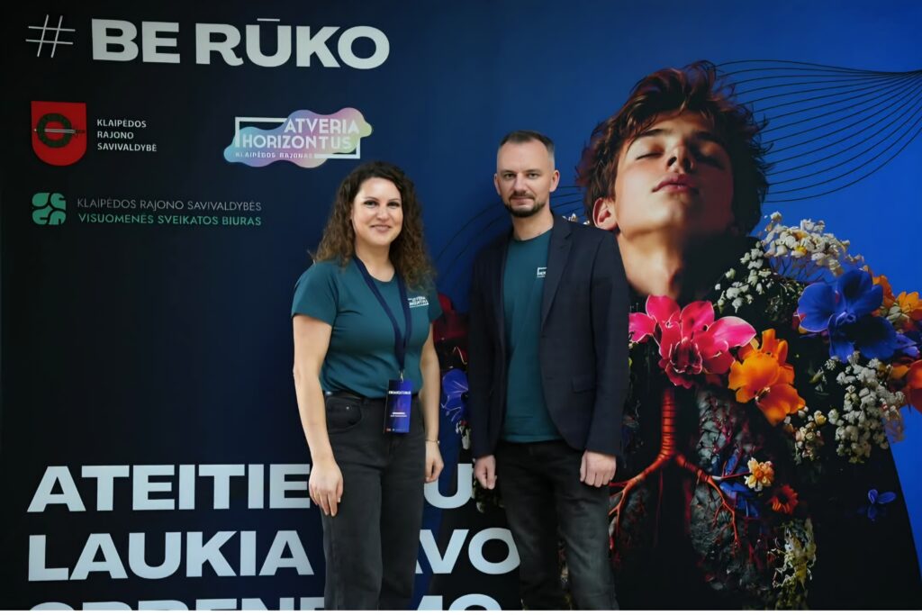 Rūko kai pasakyti „be rūko“: kai pasakyti „ne“ reikia daugiau drąsos nei pabandyti 2026 kai pasakyti reikia daugiau sos nei pabandyti 2026 7 rūko kai pasakyti iustitia. Bg elektroninė cigaretė, vakarėlyje pasiūlytas alkoholis, draugų spaudimas išbandyti tai, ko galbūt visai nenori. Kas lemia jauno žmogaus pasirinkimą – smalsumas, noras pritapti... „be rūko“: kai pasakyti „ne“ reikia daugiau drąsos nei pabandyti 2026 2026-10-22 09:14:29 teisingumas - iustitia. Bg rūko kai pasakyti