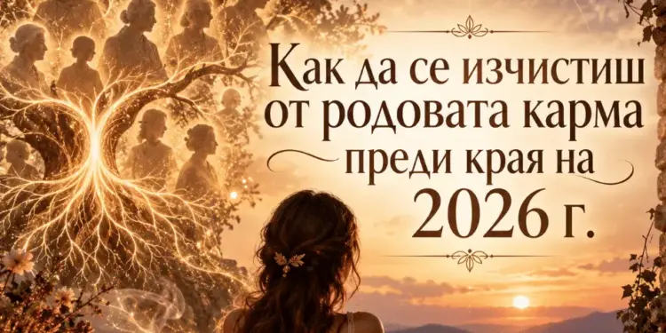 Как да се освободиш от родовата карма преди края на 2026 г. 2026