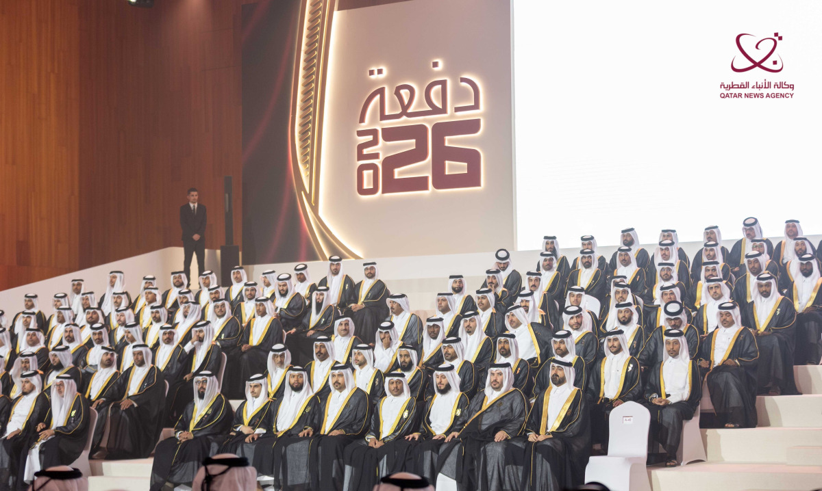 المجتمع في قطر كلية المجتمع في قطر تحتفل بتخريج 1162 طالبا وطالبة في أكبر دفعة بتاريخها 2026 klyh almjtma qtr thtfl btkhryj 1162 talba wtalbh akbr d 1 المجتمع في قطر iustitia. Bg  احتفلت كلية المجتمع في قطر، اليوم، بتخريج 1162 طالبا وطالبة من حملة شهادات الدبلوم والبكالوريوس، ضمن الدفعة الخامسة... كلية المجتمع في قطر تحتفل بتخريج 1162 طالبا وطالبة في أكبر دفعة بتاريخها 2026 2026-10-19 21:32:12 عدالة - iustitia. Bg المجتمع في قطر