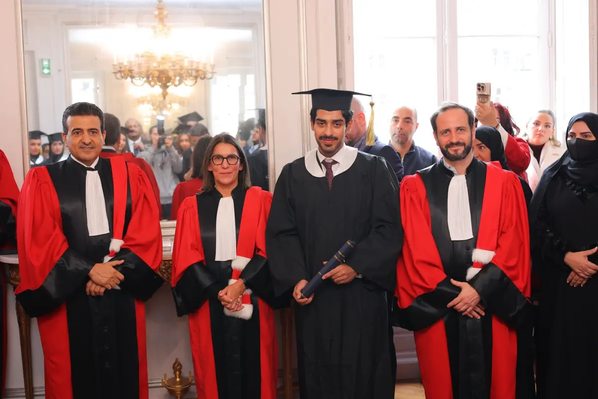 باريس الأولى بانتيون ليلة قطرية في باريس خُطّط لها قبل عشرين عاماً في الدوحة 2026 lylh qtryh barys khutt lha qbl ashryn aamaan aldwhh 202 2 باريس الأولى بانتيون iustitia. Bg ■ ثمرة الرهان على المعرفة تخرّج أول دفعة قطرية تحمل الليسانس من جامعة السوربـــون  باريــس
■ من مدرسة فولتير إلى... ليلة قطرية في باريس خُطّط لها قبل عشرين عاماً في الدوحة 2026 2026-10-25 06:41:00 عدالة - iustitia. Bg باريس الأولى بانتيون