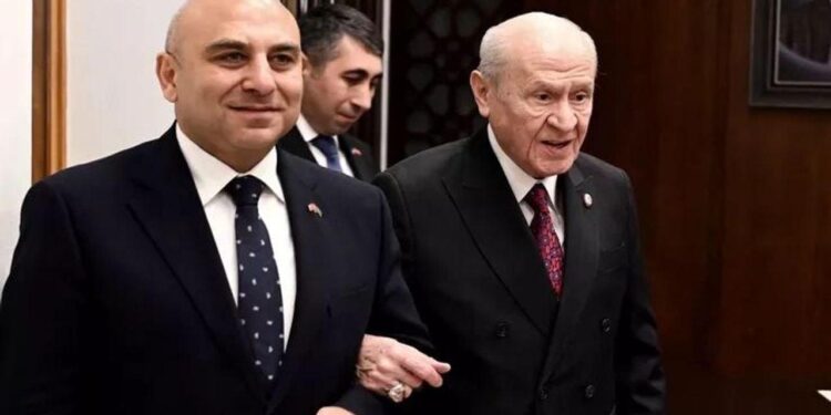 Mhp genel başkanı bahçeli, azerbaycan büyükelçisi reşad aslanov'u ağırladı 2026 - adalet - iustitia. Bg Mhp genel başkanı bahçeli, azerbaycan büyükelçisi reşad aslanov'u ağırladı 2026