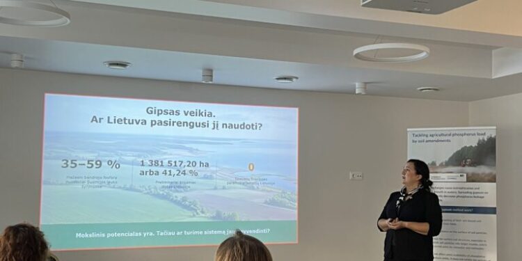 Mokslininkai – apie gipso taikymo galimybes žemės ūkyje 2026
