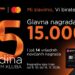 Nagradni fond od 50 hiljada eura za 15 godina premium kluba 2026