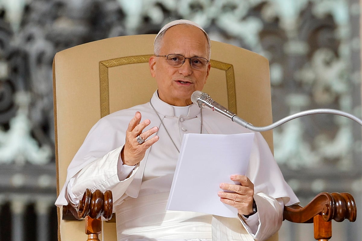 Papa leão xiv regressa ao papamóvel oito dias após cirurgia ao cancro do pulmão. Veja as imagens 2026 - justiça - iustitia. Bg Papa leão papa leão xiv regressa ao papamóvel oito dias após cirurgia ao cancro do pulmão. Veja as imagens 2026 papa xiv regressa papam vel oito dias cirurgia cancro p 3 papa leão o papa leão xiv regressou esta quarta-feira, 21 de outubro, à praça de são pedro, no vaticano, oito dias depois de... Iustitia. Bg papa leão xiv regressa ao papamóvel oito dias após cirurgia ao cancro do pulmão. Veja as imagens 2026 2026-10-21 13:11:47 justiça - iustitia. Bg papa leão