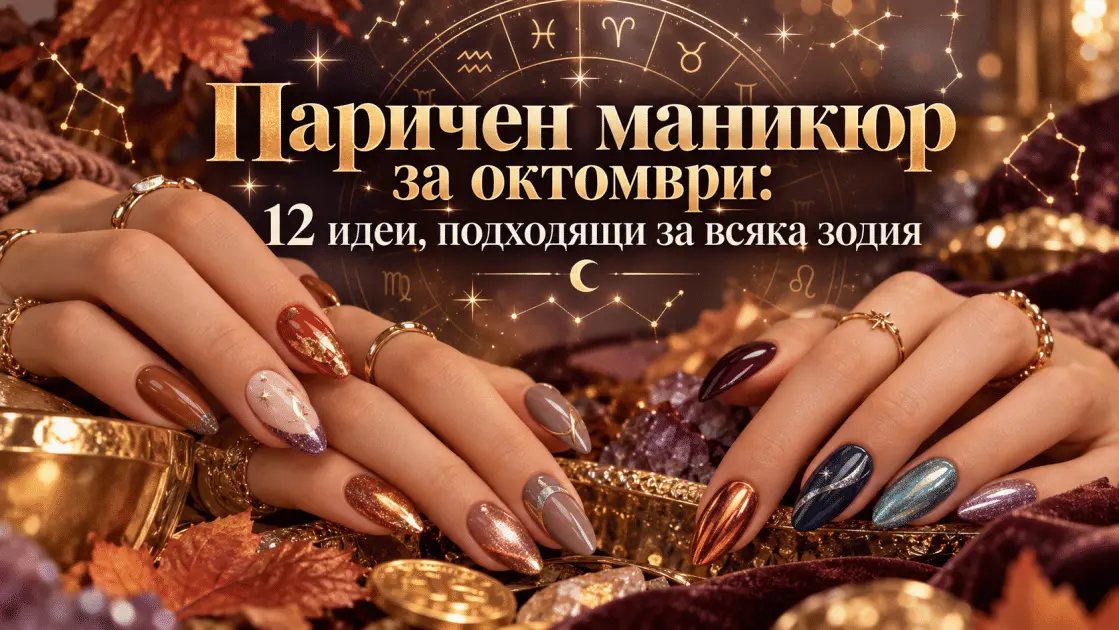 Паричен маникюр за октомври: 12 идеи, подходящи за всяка зодия 2026 - юстиция Паричен маникюр за октомври: 12 идеи, подходящи за всяка зодия