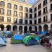 La policía local de santander identifica a más participantes en la acampada por la vivienda entre reproches ciudadanos 2026