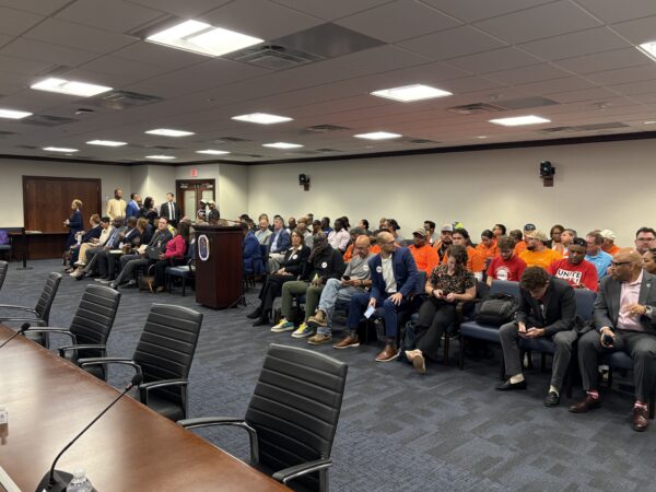 Prince george’s co. Council votes to advance billion-dollar entertainment venue project 2026 - justice Crowd attending local government hearing