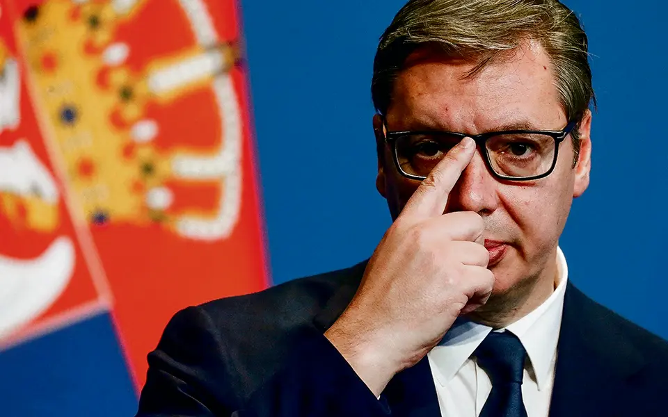 Vucic regime de aleksandar vucic arrisca chegar ao fim 14 anos depois 2026 regime aleksandar vucic arrisca chegar fim anos depois vucic dois anos de protestos praticamente ininterruptos – que começaram com um desabamento numa estação de caminhos de... Iustitia. Bg regime de aleksandar vucic arrisca chegar ao fim 14 anos depois 2026 2026-10-24 15:16:16 justiça - iustitia. Bg vucic
