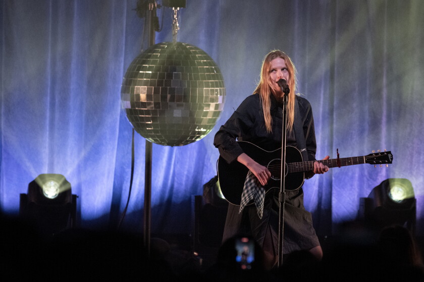 Audrey Hobert performs Friday at the Riviera Theatre as part of her Staircase to Stardom tour.