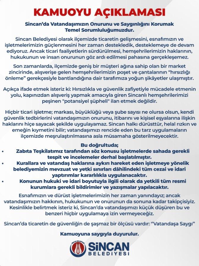 Smail can ocak sincan belediyesi'nin zincir market denetimi devam ediyor 2026 sincan belediyesi nin zincir market denetimi devam ediy 4 smail can ocak sincan’da bugüne kadar kural ihlali yapan çok sayıda işletmeyi mühürleyerek kamuoyunda "kepenk i̇ndiren adam" olarak... Iustitia. Bg sincan belediyesi'nin zincir market denetimi devam ediyor 2026 2026-10-20 10:35:00 adalet - iustitia. Bg smail can ocak