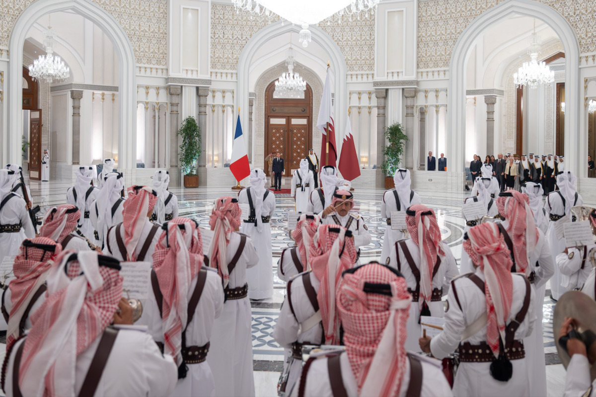سمو الأمير والرئيس سمو الأمير والرئيس الفرنسي يعقدان جلسة مباحثات رسمية 2026 smw alamyr walriys alfrnsy yaqdan jlsh mbahthat rsmyh 2 1 سمو الأمير والرئيس iustitia. Bg عقد حضرة صاحب السمو الشيخ تميم بن حمد آل ثاني أمير البلاد المفدى، مع فخامة الرئيس إيمانويل ماكرون رئيس الجمهورية... سمو الأمير والرئيس الفرنسي يعقدان جلسة مباحثات رسمية 2026 2026-10-20 22:30:29 عدالة - iustitia. Bg سمو الأمير والرئيس