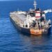 Ударен от дрон край Одеса: Изоставен кораб дрейфува към България 2026