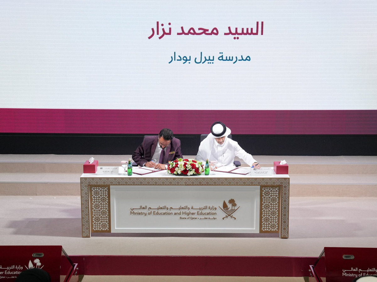 وزارة التربية والتعليم توقّع عقودًا لإنشاء أربع مدارس خاصّة توفّر 5000 مقعد دراسي 2026 - عدالة - iustitia. Bg التربية والتعليم وزارة التربية والتعليم توقّع عقودًا لإنشاء أربع مدارس خاصّة توفّر 5000 مقعد دراسي 2026 wzarh altrbyh waltalym twqa aqwdana linsha arba mdars k التربية والتعليم iustitia. Bg وقّعت وزارة التربية والتعليم والتعليم العالي، اليوم، عقودًا لتخصيص أراضٍ حكومية لبناء وتشغيل أربع مدارس خاصّة ، مع... وزارة التربية والتعليم توقّع عقودًا لإنشاء أربع مدارس خاصّة توفّر 5000 مقعد دراسي 2026 2026-10-22 14:52:01 عدالة - iustitia. Bg التربية والتعليم