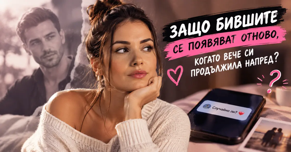 Защо бившите се появяват отново, когато вече си продължила напред