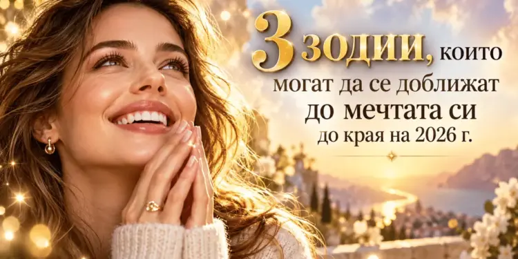 3 зодии, които могат да се доближат до мечтата си до края на 2026 г. 2026